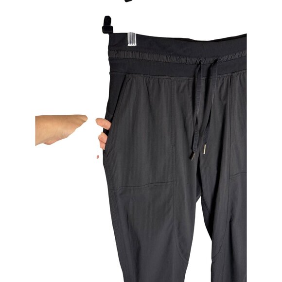 Lululemon Dance Studio Crop Black-sz 10 - Picture 5 of 12